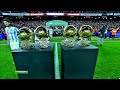 ALL 8 ballon dOr Presentations of Lionel Messi