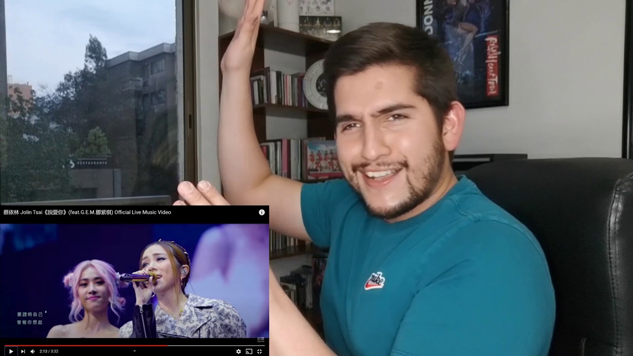 Jolin Tsai Video Reaction - 說愛你 feat.G.E.M.鄧紫棋 (from UGLY BEAUTY WORLD TOUR)