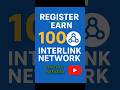 how to create interlink account | register interlink network |interlink mining app telugu |coinprice