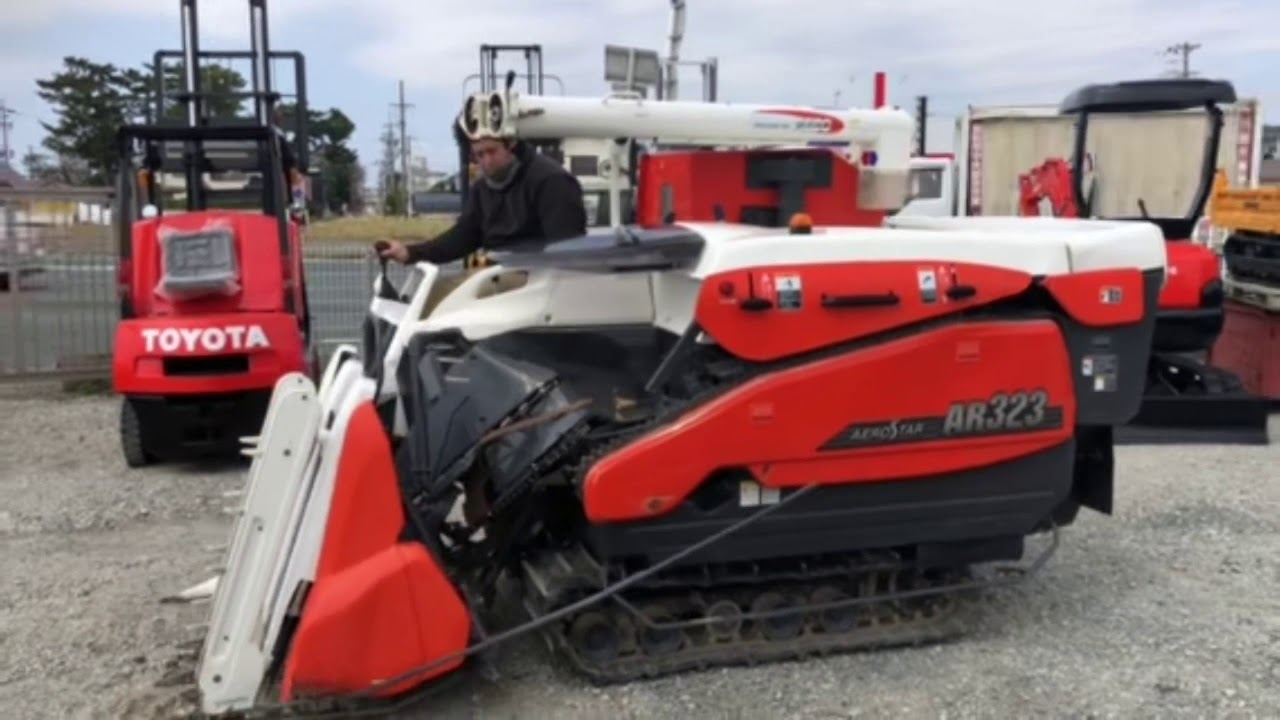 クボタ 3条 グレンタンク コンバイン Ar323 Ghdw 中古 23馬力 動画配 下取り可能です Youtube