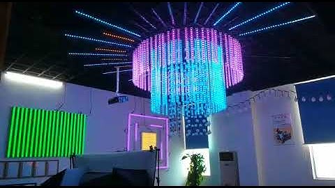 IP65 Nightclub DMX Led 3D Meteor Tube Light