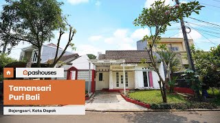 Jual Cepat Rumah Idaman Siap Kpr Dekat Sawangan Di Tamansari Puri Bali J11428