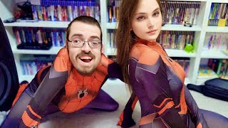 do not bug us WE ARE WATCHING SPIDER-MAN - movie night