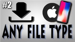 How to download any type of file on iphone ipad ipod (still working - no jailbreak)