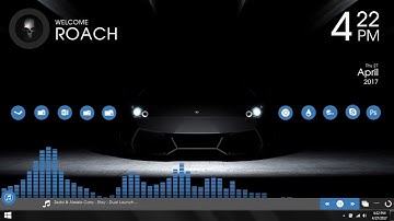 Rainmeter | Windows 7 customization using Rainmeter