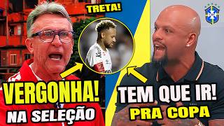 🔥 NEYMAR MERECE IR PRA COPA? FELIPE MELO DEFENDE… MAS NETO DETONA!