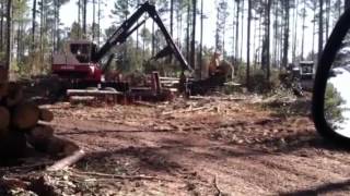Prentice 384 and deere 548G III