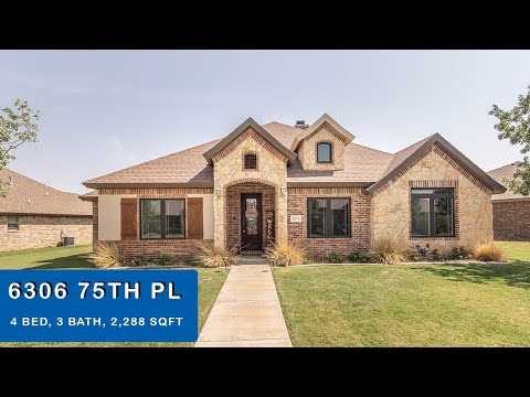 6306 75th Pl, Lubbock, TX home video tour