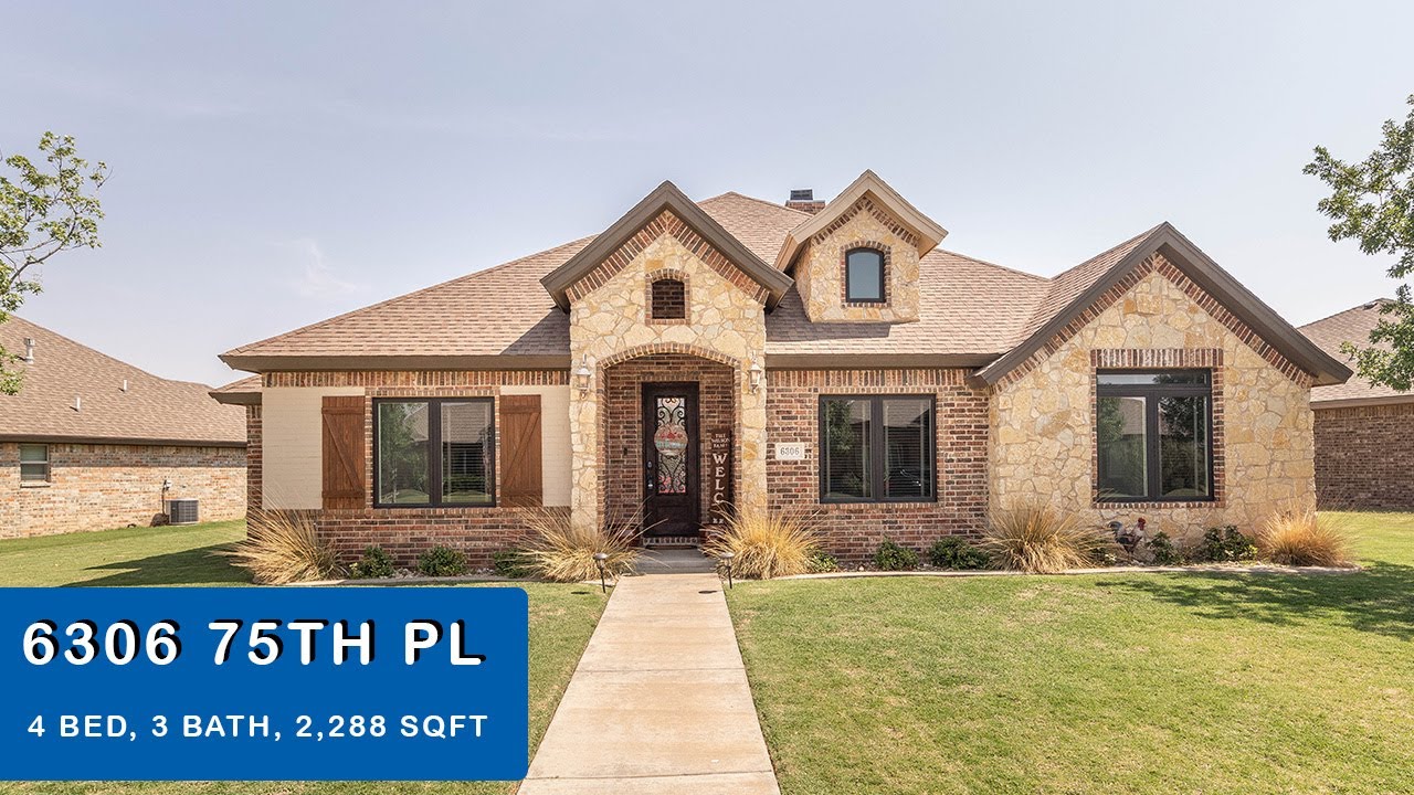 Home For Sale 6306 75th Pl, Lubbock, TX 79424 YouTube