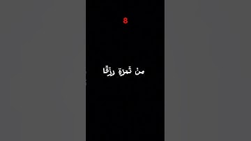 قرأن كريم#ياسر الدوسري#سورة البقرة 24-25#حفظ#كروما-سوداء#8