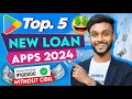 Top 5 best loan app in india | top 5 loan app 2024 | top 5 loan app without income proof