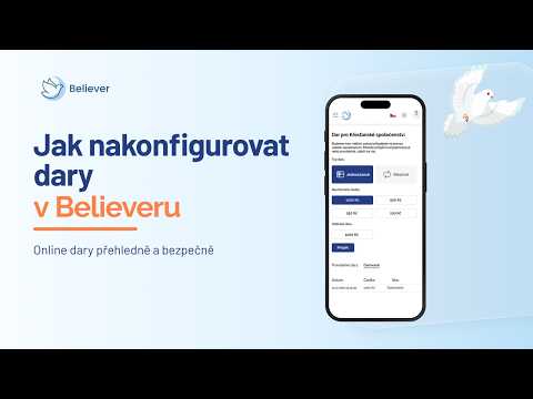 Jak nakonfigurovat dary v aplikaci Believer