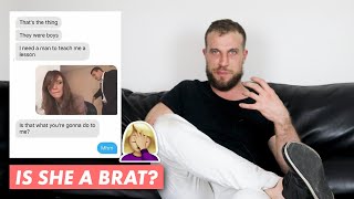 How to Tame A Bratty Girl & Pass Her Shit Tests (Text Examples) screenshot 2