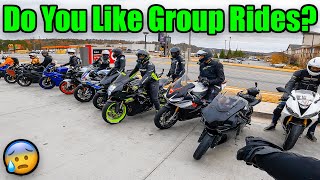 What Happens When 60+ Superbikes Go For A Ride...| M1000Rr, Rsv4, Ninja H2 Sx, R1, Panigale V4 Sp2