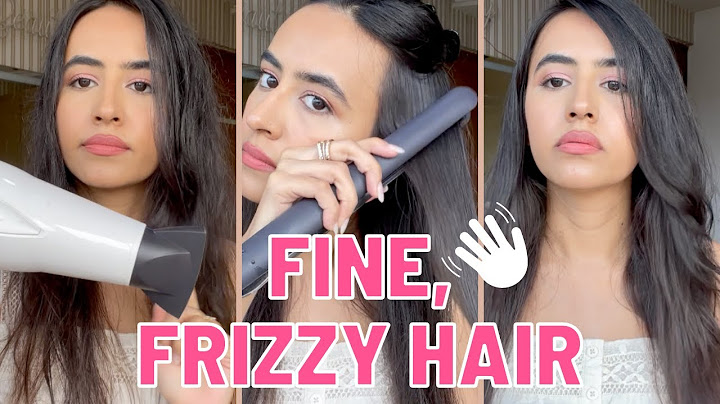 Best products for fine thin frizzy hair