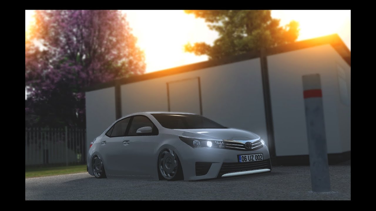 LFS Toyota Corolla & Volkswagen Golf MK7 - YouTube