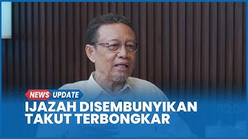 Menteri Era Gus Dur Prof Ryaas Rasyid Yakin Ijazah Jokowi Palsu dan Tak Pantas Sarjana