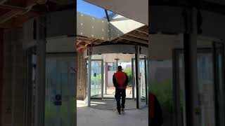 record K22 Revolving Door at the Tevir Centre, Hospice Isle of Man
