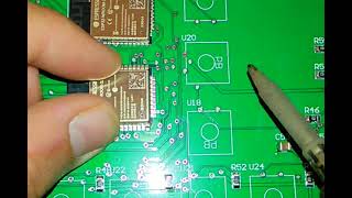 ESP32 WROOM 32 WİFİ MODÜLÜ DİZGİ VE LEHİMLEME İŞLEMİ