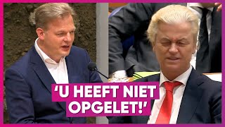 Flinke irritatie bij Omtzigt en Wilders