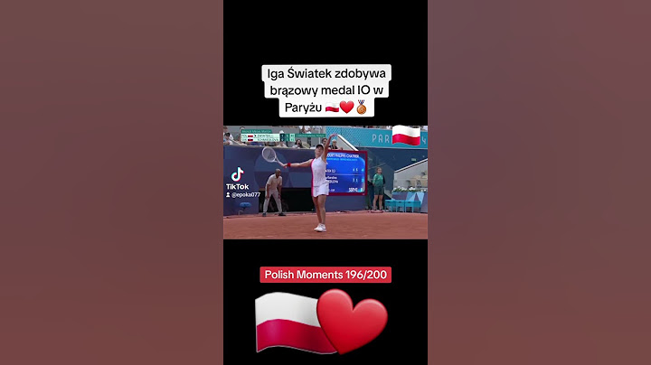 Polish Moments 196/200 Iga Świątek zdobywa srebrny medal Igrzysk Olimpijskich w Paryżu 2024