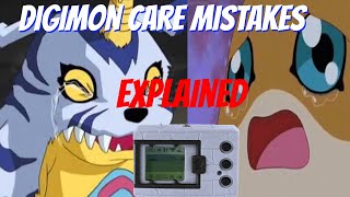 Care Mistakes Explained! | Digimon 20th Anniversary Vpet Digivice