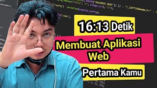 Aplikasi web untuk project pertama kamu || #tutorial #aplikasiweb #samotuhondruru