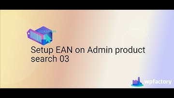 Setup EAN on Admin product search