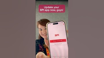 Level up your banking, guys! Check out the new login page of the BPI app. It has everything you need