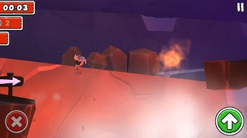 Manuganu 2 - Level 38...Volcano...Gameplay (Free Game on Android)