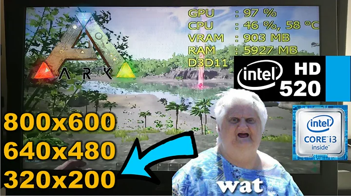 Intel HD 520でのARKプレイ体験