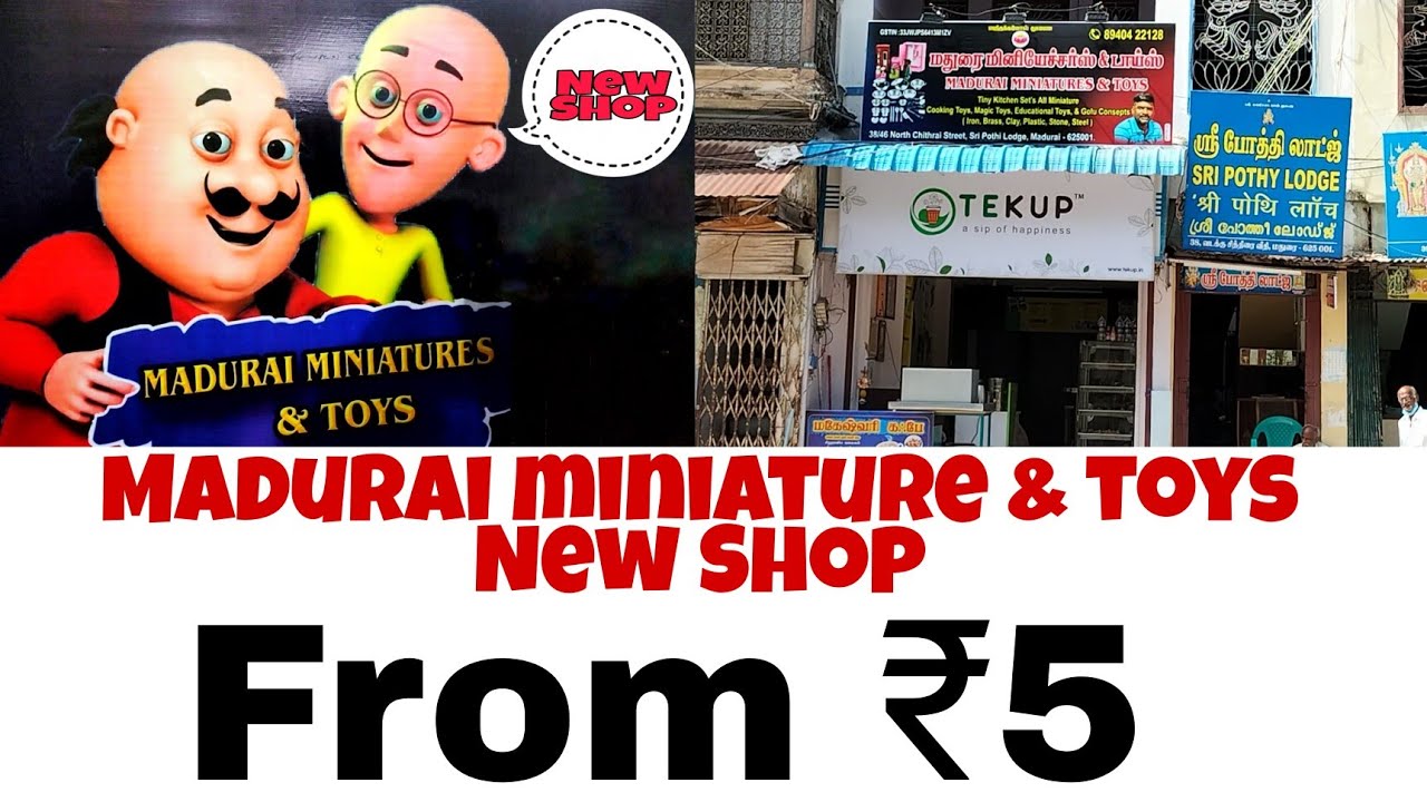 Madurai miniature& toy New Shopminiature toys collections New vlog