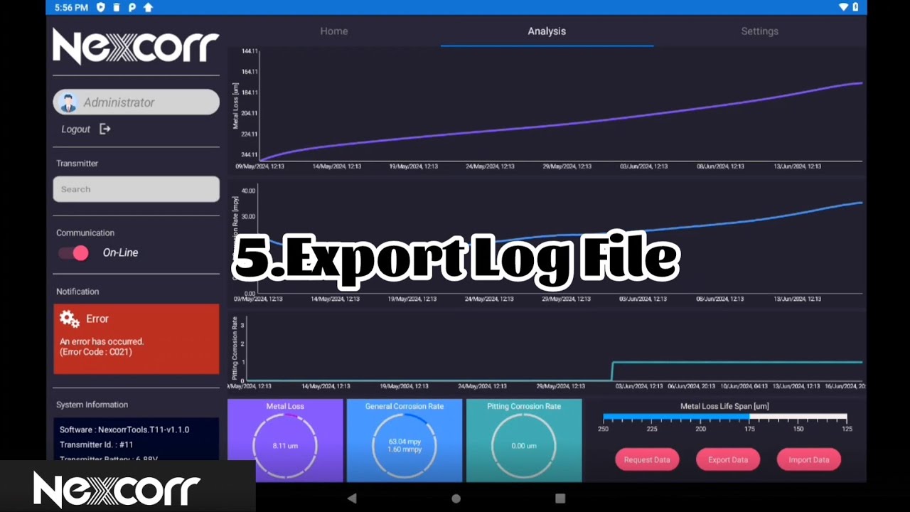 7. Export Log File - YouTube