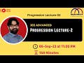 Progression lecture02