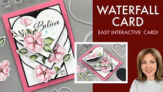Waterfall Card- Easy Interactive Card Idea!