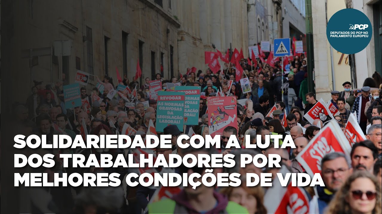 Solidariedade com a luta dos trabalhadores por melhores condições de ...