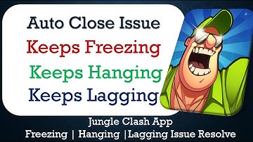 How to Fix Jungle Clash Auto Close | Keeps Hanging | Freezing | Lagging Issue Solve in Android