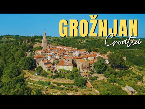 Discover the stunning beauty of hilltop town Grožnjan in Istria, Croatia