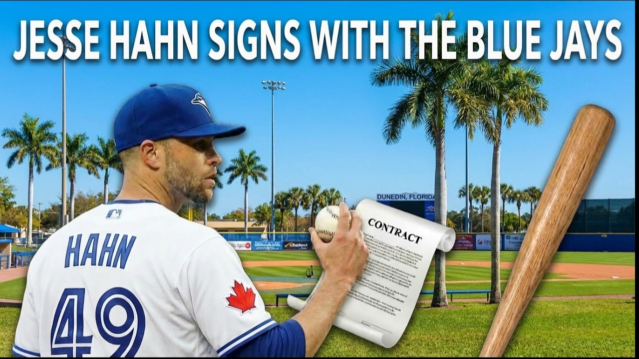 Jesse Hahn signing a minor deal with the Jays with spring training invite!