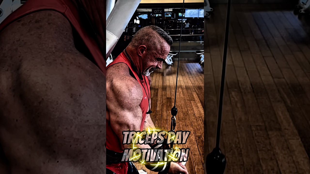 TRICEP DAY MOTIVATION #motivation #workout #muscle #triceps