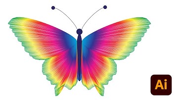 Maak een prachtige vlinder met de boogtool in Illustrator – Eenvoudige stapsgewijze tutorial