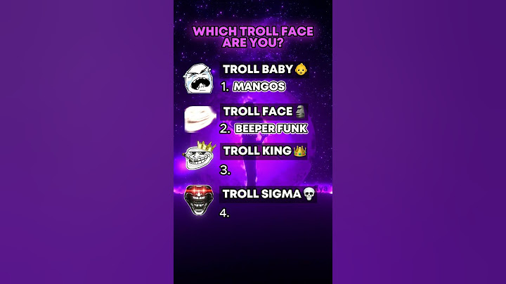 Which troll face are you?😱