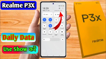realme p3x 5g data usage settings, realme p3x 5g data speed setting