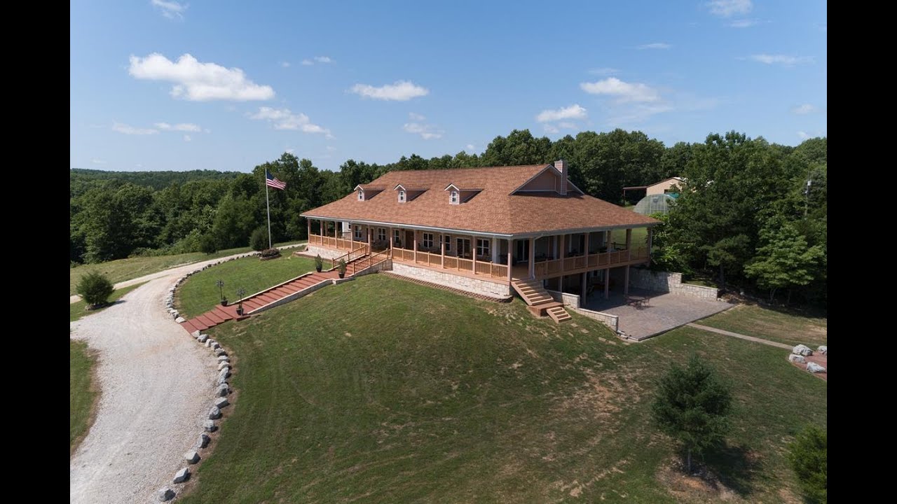 Missouri Luxury Home with Acreage for Sale Dent County YouTube
