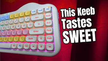 Sandwich + Keyboard = YUNZII C75 Cake Meow Wireless Mechanical Keyboard