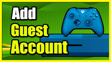 How to Add a Guest Account for 2 Player Coop on Xbox One (Fast Method)