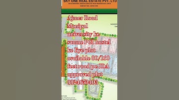 Manipal University in plot.ajmer road plot #shortvideo #tarndeng #plotinjaipur #vairalshort#ytshorts