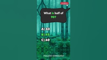 Math Quiz 🧠 #trivia #quiz #mathematics