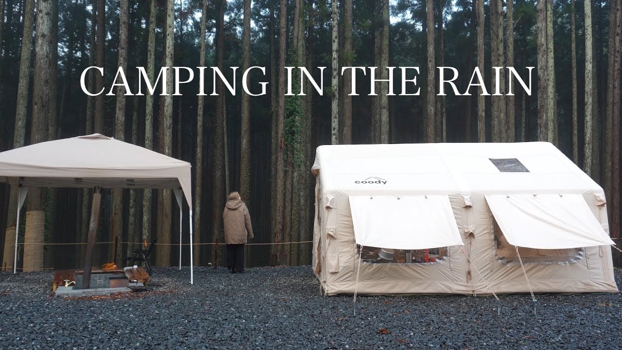 ☔️Поход на двоих под дождем | Тихий момент расслабления в ванночке для ног