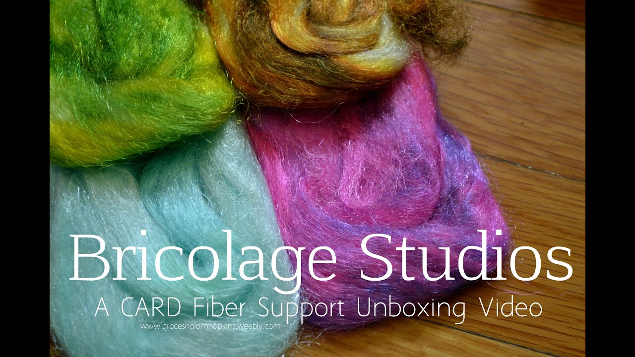 Unboxing Bricolage Studios Spinning Fiber